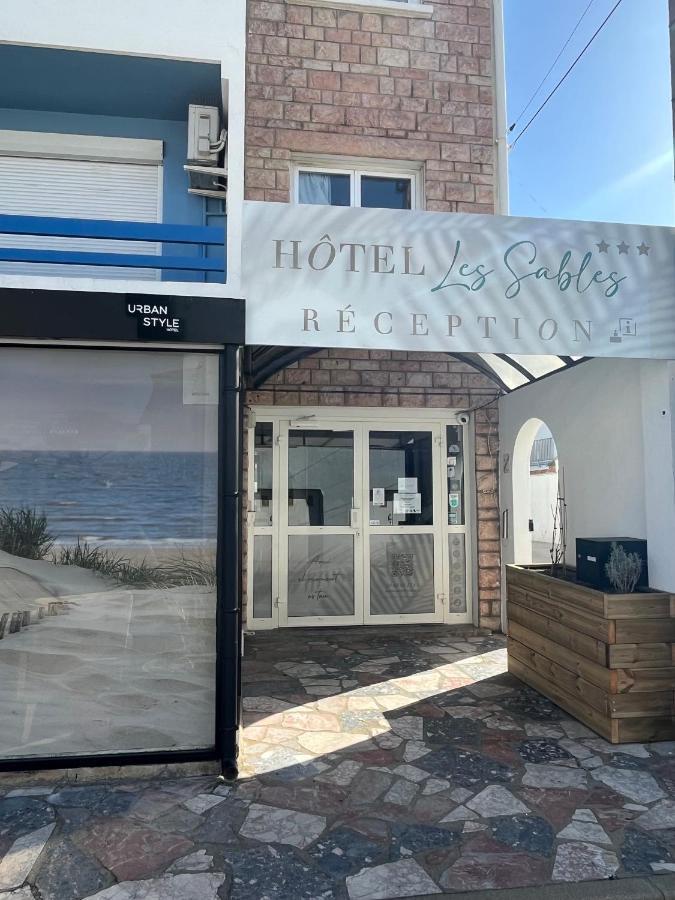 Hôtel Les Sables Canet-en-Roussillon Exterior foto
